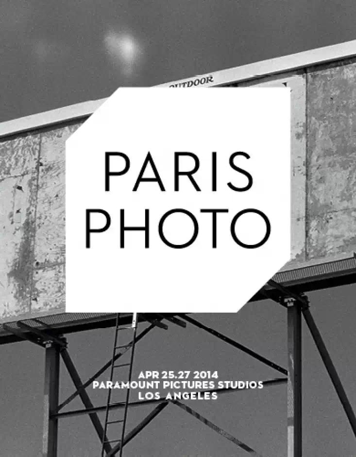 Paris Photo official poster PHOTO © Dennis Hopper – Billboard, Los Angeles 1964. Courtesy The Hopper Art Trust — ARTWORK Cléo Charuet